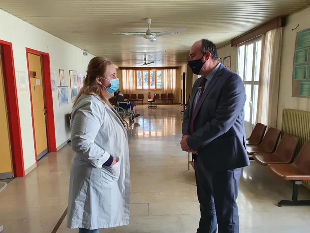 Ενημέρωση του αντιπεριφερειάρχη Κορινθίας στο Κ.Υ. Νεμέας