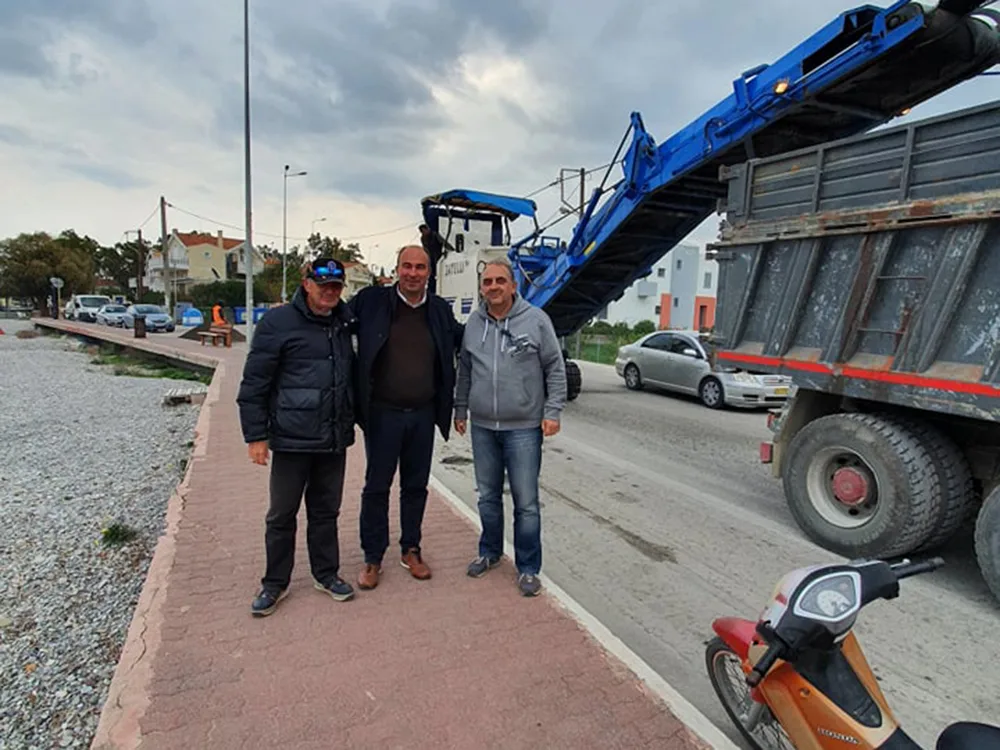 Εργα ασφαλτόστρωσης στην παλαιά εθνική οδό Κορίνθου – Πατρών