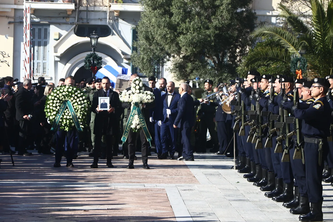 κηδεια γιωργος λυγγεριδης αστυνομικος 