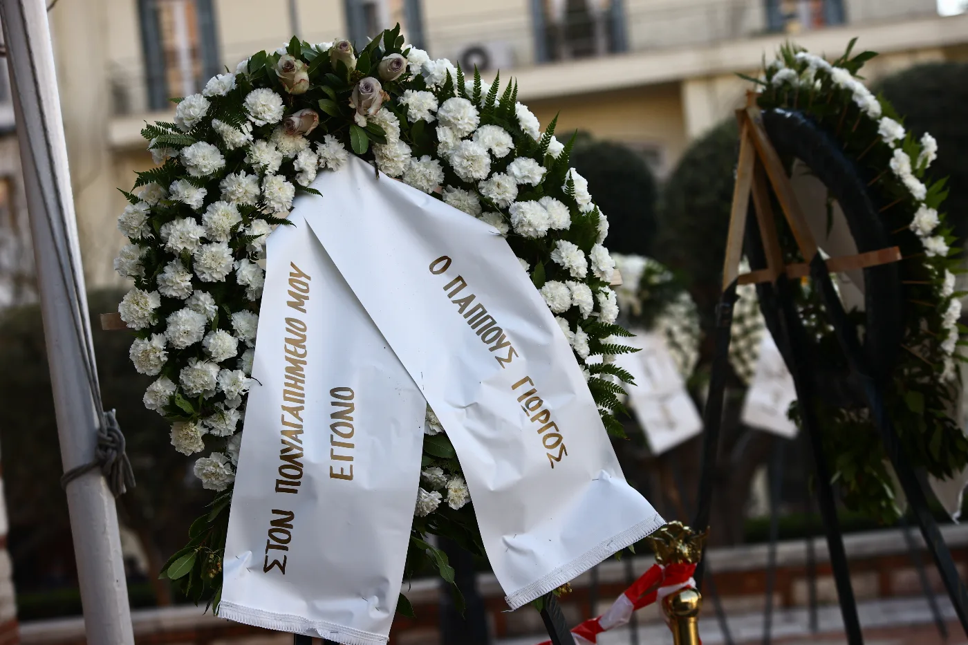 κηδεια γιωργος λυγγεριδης αστυνομικος 