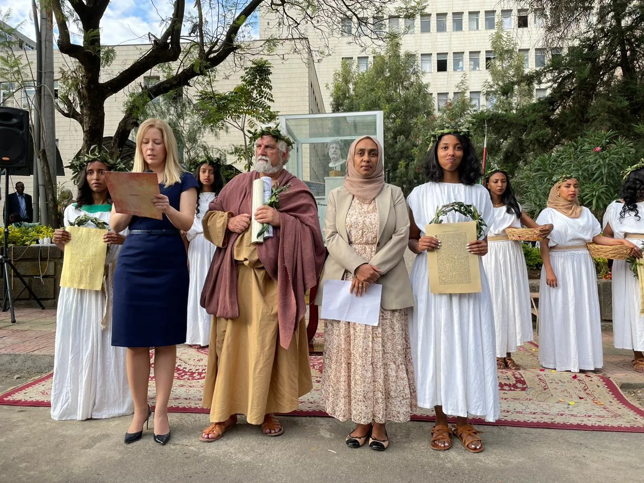 Αιθίοπες φοιτητές ορκίστηκαν στα αρχαία Ελληνικά με τον αυθεντικό όρκο του Ιπποκράτη
