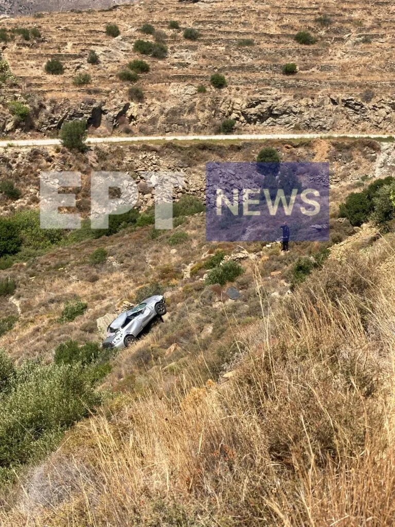 Λακωνία: Τροχαίο ατύχημα στην Ε.Ο. Αρεόπολης Βάθειας – Αυτοκίνητο κατέληξε στο γκρεμό