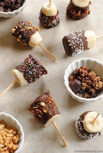 Frozen Chocolate Banana Bites5