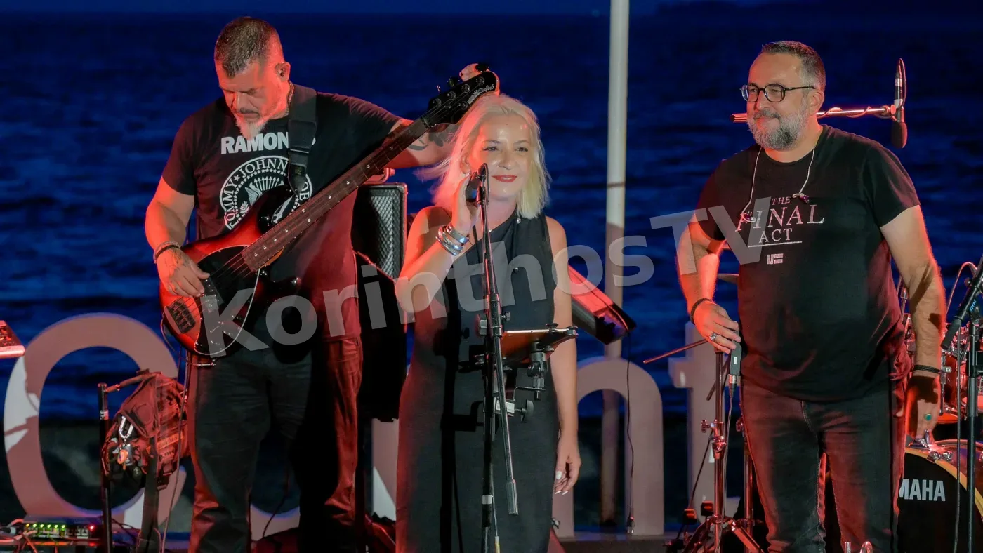 a group of people on a stage