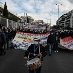 ΑΠΕΡΓΙΑΚΗ ΣΥΓΚΕΝΤΡΩΣΗ ΚΑΙ ΠΟΡΕΙΑ ΤΗΣ ΠΟΕΔΗΝ ΚΑΙ ΤΗΣ ΟΕΝΓΕ(ΜΙΧΑΛΗΣ ΚΑΡΑΓΙΑΝΝΗΣ/EUROKINISSI)